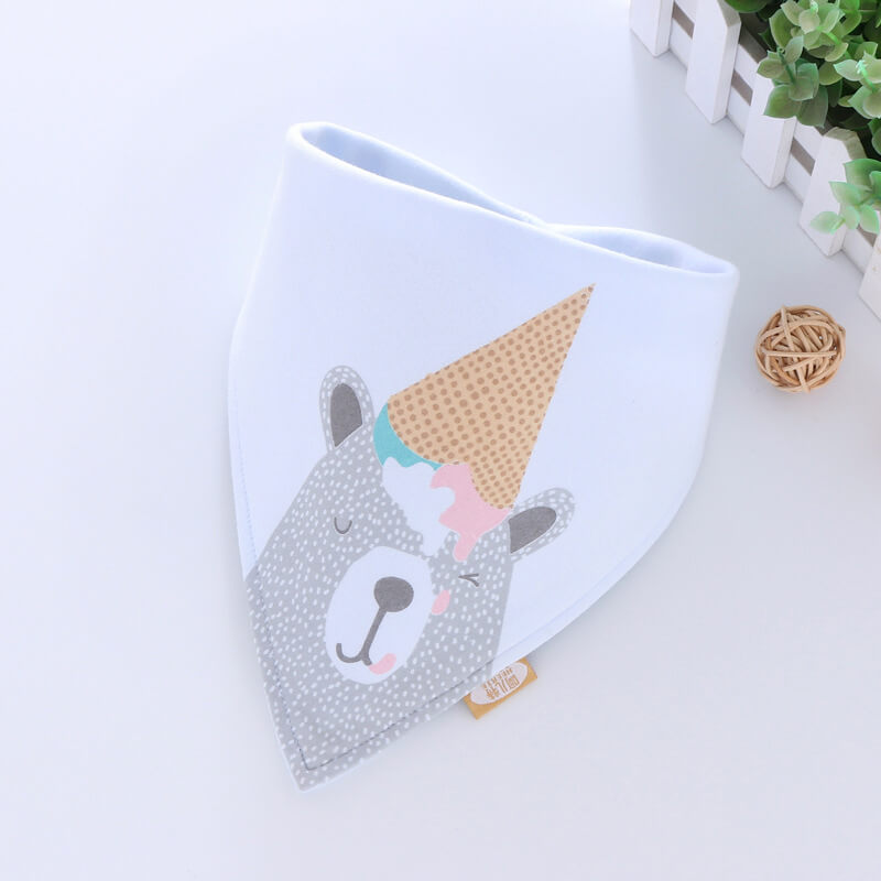 Bandana Ourson - Le bavoir tendance qu'il vous faut