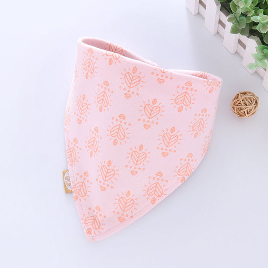 Bavoir Bandana Rose - Style et Pratique!
