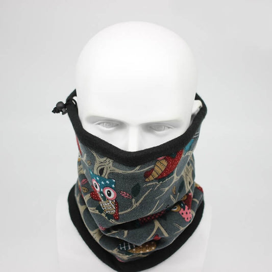 Cache-cou Hiboux - Style et Confort pour l'Hiver