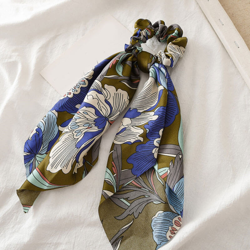 Chouchou Foulard Fantaisie - Collection Élégance
