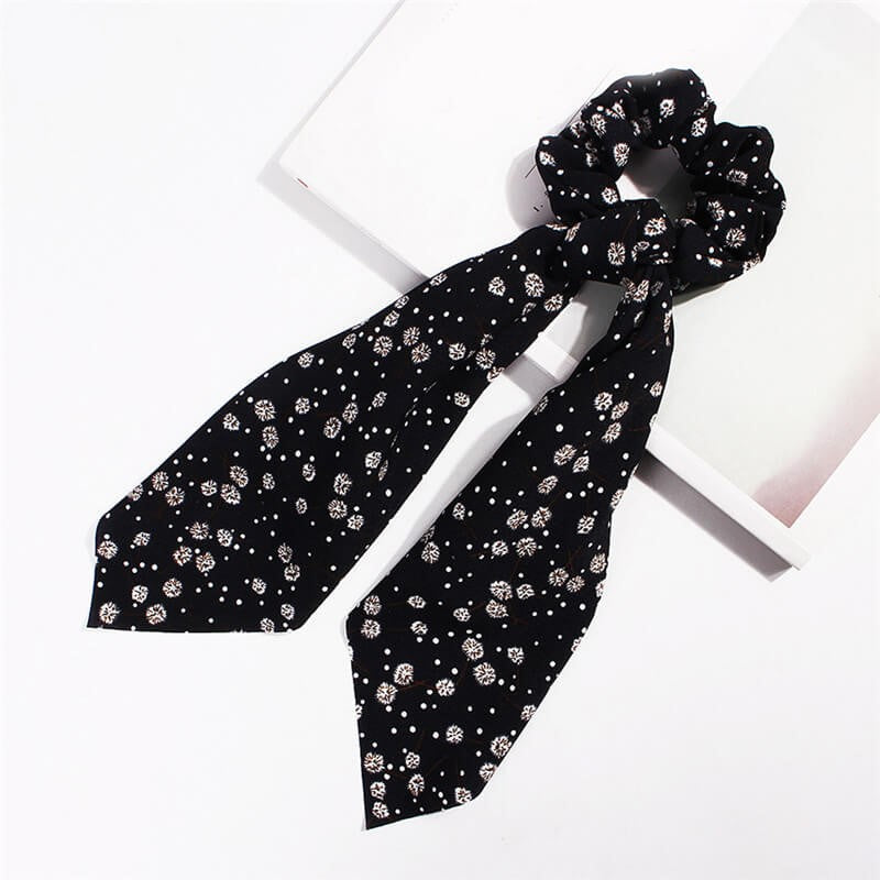 Foulard Chouchou Noir Lineąż