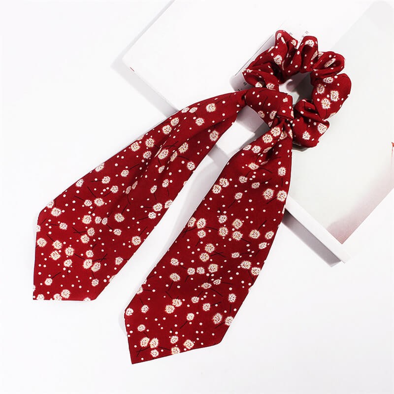 Chouchou à pois - Foulard élégant
