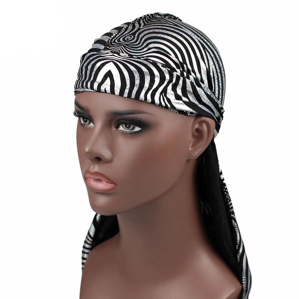 Durag Zébré - Élégance et Style